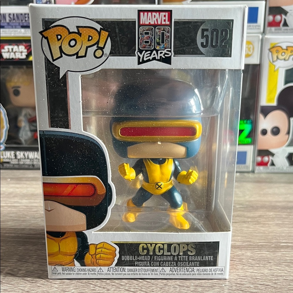 Funko Pop Cyclops with Yellow and Blue Suit